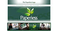 Desktop Screenshot of paperlesslogo.com